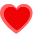 emoji heart - number of votes: 1